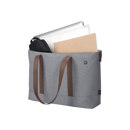 DICOTA Eco Motion - Sac à bandoulière pour ordinateur portable - 13" - 14.1" - gris (D31978-RPET)_1