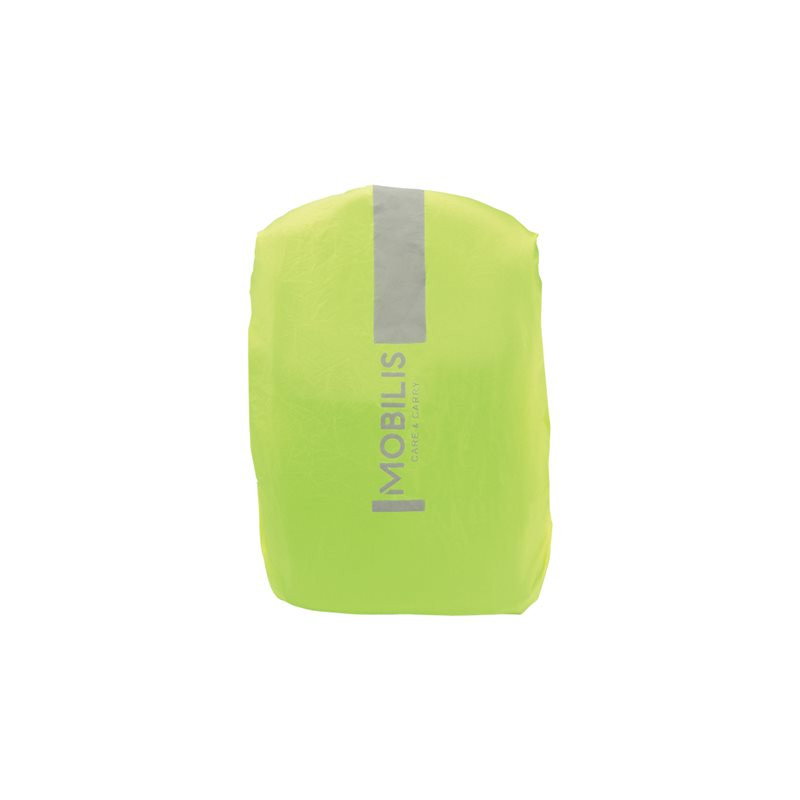 Mobilis - Bâche pour sac à dos - bandes réfléchissantes, poche de rangement - jaune (001275)_1