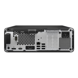 HP Pro 400 G9 - SFF Core i3 i3-14100 - jusqu'à 4.7 GHz - RAM 8 Go - SSD 256 Go - NVMe - graveur de ... (99P73ETABF)_4