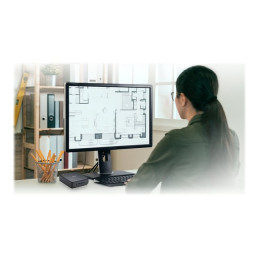 Mini PC - 1 x Core i7 10510U - 1.8 GHz - RAM 16 Go - SSD 256 Go - UHD Graphics - GigE - LAN sa... (90MS0252-M00950)_12