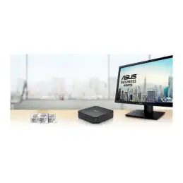 Mini PC - 1 x Core i3 10110U - 2.1 GHz - RAM 8 Go - SSD 128 Go - UHD Graphics - GigE - LAN sans fil... (90MS0252-M00960)_7