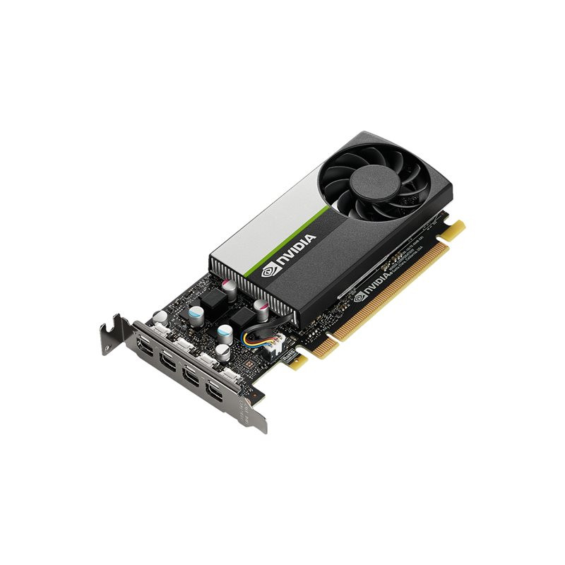 NVIDIA T1000 - Carte graphique - 8 Go GDDR6 - PCIe 3.0 x16 profil bas - 4 x Mini DisplayPort (VCNT1000-8GB-SB)_1