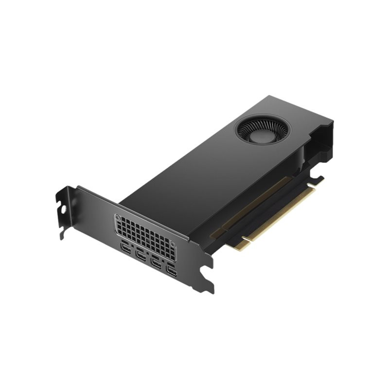 NVIDIA RTX A2000 - Carte graphique - RTX A2000 - 6 Go GDDR6 - PCIe 4.0 x16 - 4 x Mini DisplayPort -... (4X61F99433)_1
