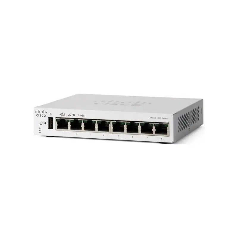 Cisco Catalyst 1200-8T-D - Commutateur - Ethernet Gigabit - C3 - intelligent - 8 x 10 - 100 - 1000 ... (C1200-8T-D)_1