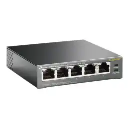 TP-LINK - 5-Port Gigabit Desktop Switch with 4-Port PoE, 5 Gigabit RJ45 ports including 4 PoE ports... (TL-SG1005P)_4