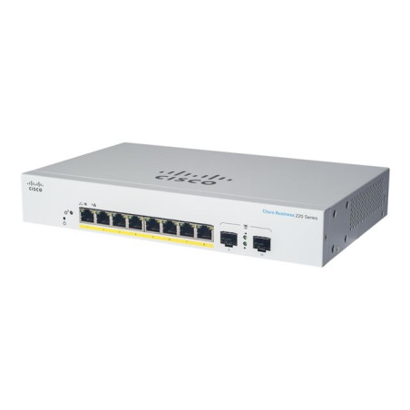 Cisco Business 220 Series CBS220-8T-E-2G - Commutateur - intelligent - 8 x 10 - 100 - 1000 +... (CBS220-8T-E-2G-EU)_1