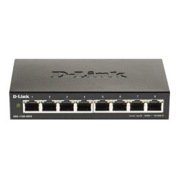 D-Link DGS 1100-08V2 - Commutateur - intelligent - 8 x 10 - 100 - 1000 - de bureau - AC 100 - ... (DGS-1100-08V2/E)_1