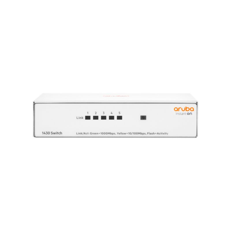 HPE Networking Instant On 1430 5G Switch - Commutateur - non géré - 5 x 10 - 100 - 1000 - de bureau,... (R8R44AABB)_1