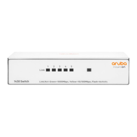 HPE Networking Instant On 1430 5G Switch - Commutateur - non géré - 5 x 10 - 100 - 1000 - de bureau,... (R8R44AABB)_1