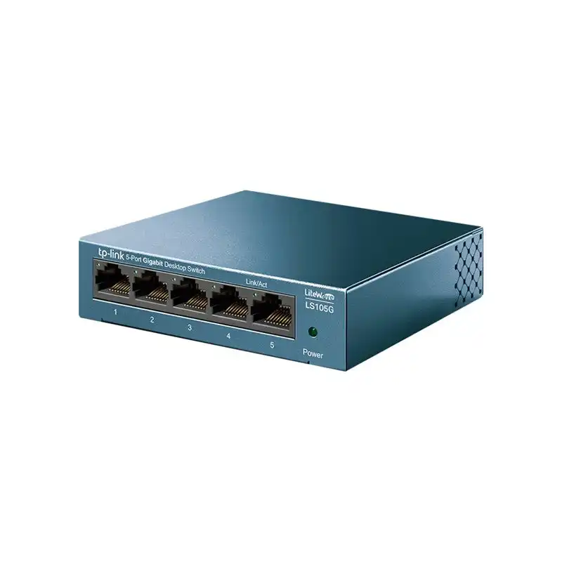 TP-Link LiteWave - Commutateur - non géré - 5 x 10 - 100 - 1000 - de bureau - AC 220 V (LS105G)_1
