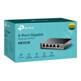 TP-Link - Commutateur - 5 x 10 - 100 - 1000 - de bureau (TL-SG105S)_3