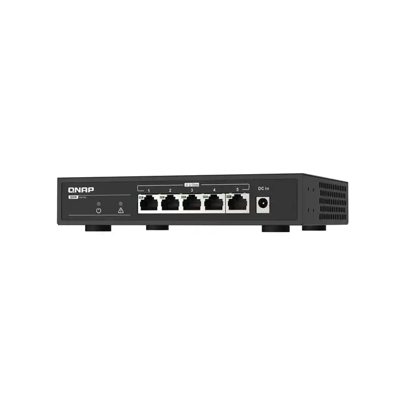 QNAP - Commutateur - non géré - 5 x 10 - 100 - 1000 - 2.5G - de bureau (QSW-1105-5T)_1