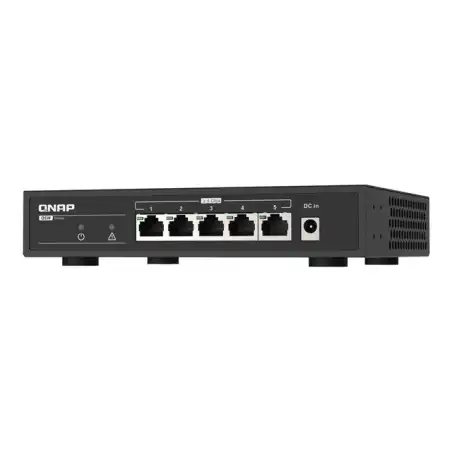 QNAP - Commutateur - non géré - 5 x 10 - 100 - 1000 - 2.5G - de bureau (QSW-1105-5T)_1