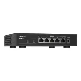 QNAP - Commutateur - non géré - 5 x 10 - 100 - 1000 - 2.5G - de bureau (QSW-1105-5T)_4