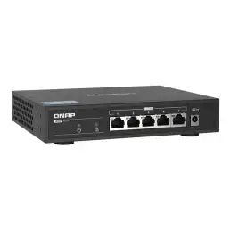 QNAP - Commutateur - non géré - 5 x 10 - 100 - 1000 - 2.5G - de bureau (QSW-1105-5T)_5
