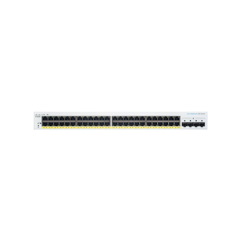 Cisco Business 220 Series CBS220-48P-4G - Commutateur - intelligent - 48 x 10 - 100 - 1000 (P... (CBS220-48P-4G-EU)_1