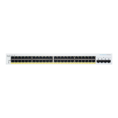 Cisco Business 220 Series CBS220-48P-4G - Commutateur - intelligent - 48 x 10 - 100 - 1000 (P... (CBS220-48P-4G-EU)_1