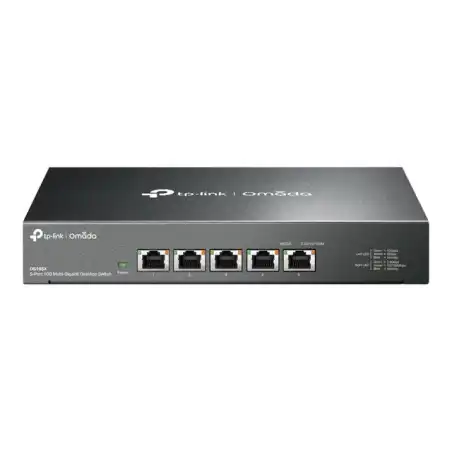 TP-Link Omada V1 - Commutateur - non géré - 5 x 100 - 1000 - 2.5G - 5G - 10GBase-T - de bureau, fixatio... (DS105X)_1