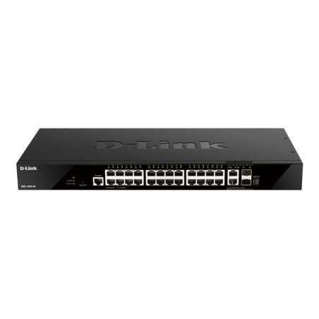 D-Link DGS 1520-28 - Commutateur - C3 - intelligent - 24 x 10 - 100 - 1000 + 2 x Gigabit SFP + 2... (DGS-1520-28/E)_1
