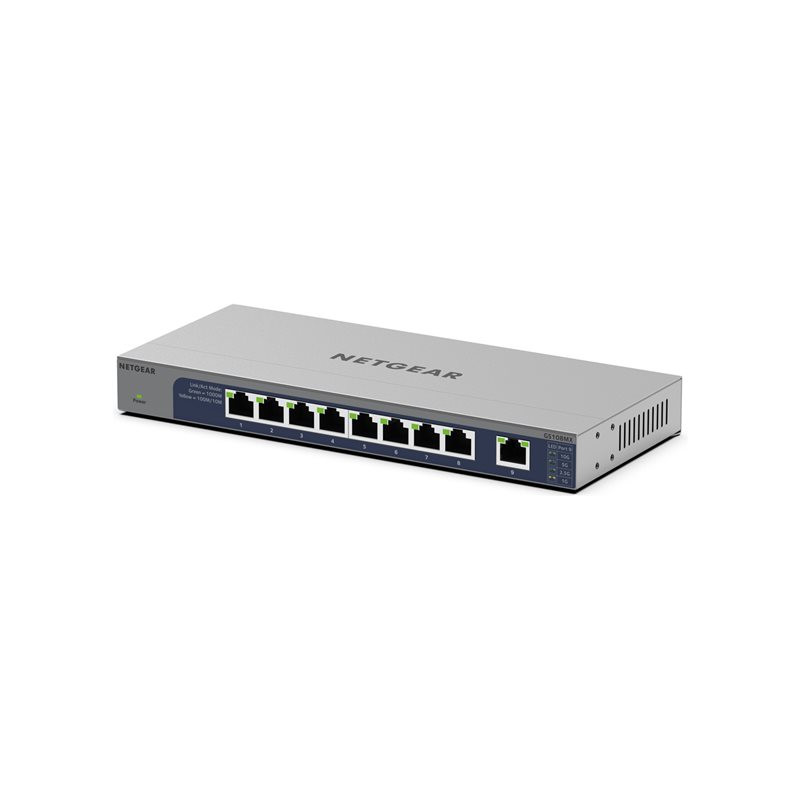 NETGEAR GS108MX - Commutateur - non géré - 8 x 10 - 100 - 1000 + 1 x Ethernet SFP+ de 10Go (lia... (GS108MX-100EUS)_1