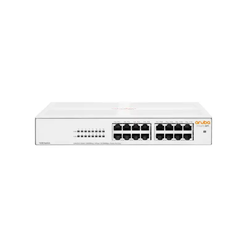 HPE Networking Instant On 1430 16G Switch - Commutateur - non géré - 16 x 10 - 100 - 1000 - de burea... (R8R47AABB)_1