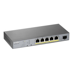 Zyxel GS1350-6HP - Commutateur - intelligent - 5 x 10 - 100 - 1000 (PoE+) + 1 x Gigabit SFP... (GS1350-6HP-EU0101F)_2
