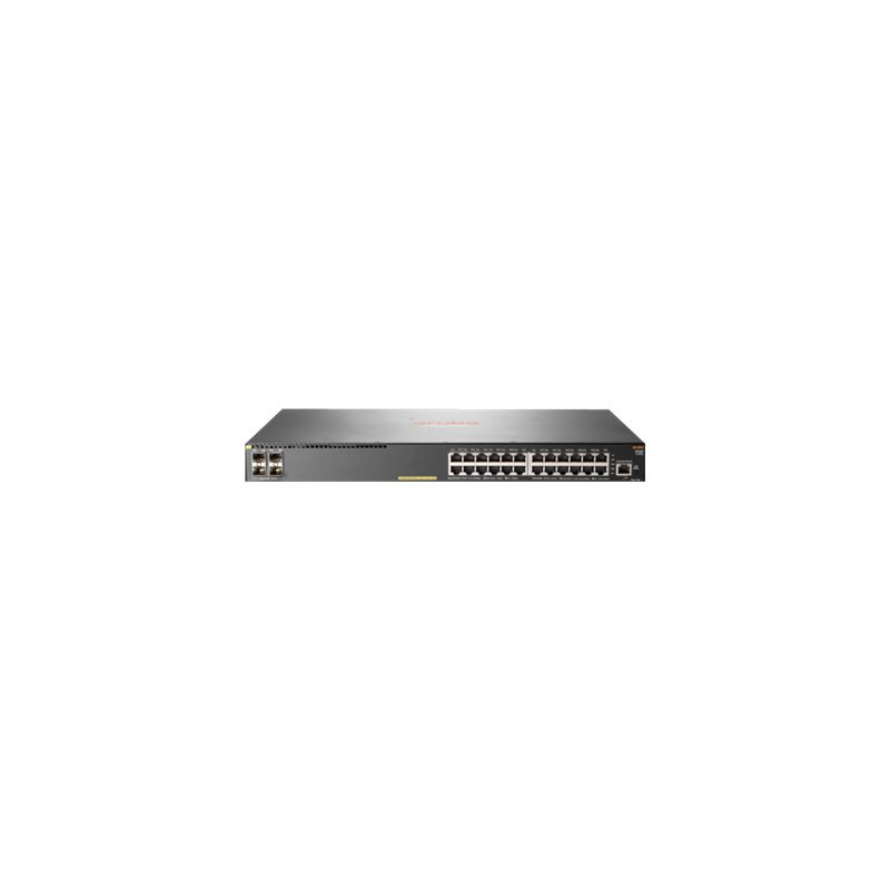 HPE Aruba 2930F 24G PoE+ 4SFP+ - Commutateur - C3 - Géré - 24 x 10 - 100 - 1000 (PoE+) + 4 x 1 gigab... (JL255AABB)_1