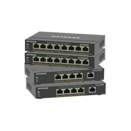 NETGEAR Plus GS305EP - Commutateur - intelligent - 5 x 10 - 100 - 1000 (4 PoE+) - de bureau, fi... (GS305EP-100PES)_1