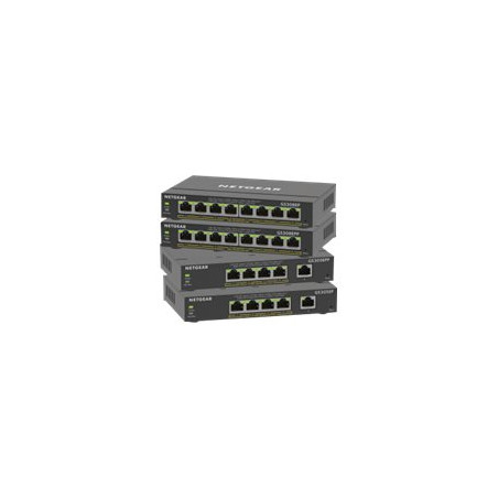 NETGEAR Plus GS305EP - Commutateur - intelligent - 5 x 10 - 100 - 1000 (4 PoE+) - de bureau, fi... (GS305EP-100PES)_1