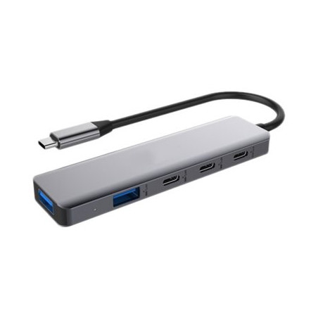 DLH Energy - Station d'accueil - pour ordinateur portable, tablette, smartphone - USB-C (DY-TU5200)_1