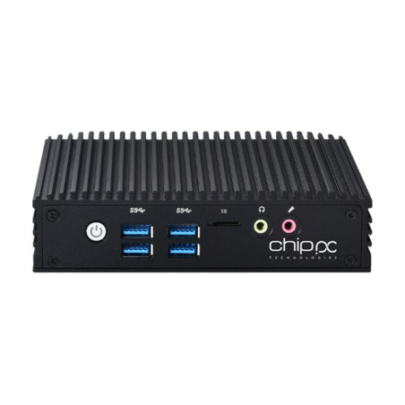 Ordinateur industriel - mini PC 1 x N-series N100 - jusqu'à 3.4 GHz - RAM 8 Go - SSD 256 Go - NVMe - ... (CPN07326)_1