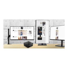 Barebone - mini PC 1 x Core i3 1215U - RAM 0 Go - Carte graphique Intel Iris Xe - IEEE 802.11ax... (936-B0A811-080)_12