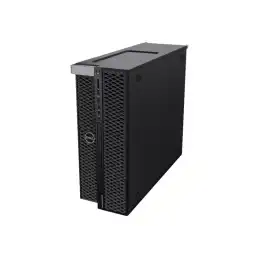 Dell Precision 5820 Tower - Mid tower - 1 x Xeon W-2223 - 3.6 GHz - vPro - RAM 16 Go - SSD 512 Go - graveur d... (9R6W0)_3