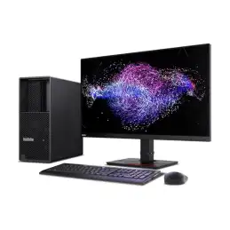Lenovo ThinkStation P3 30GS - Tour 1 x Core i7 i7-14700K - jusqu'à 5.6 GHz - vPro Enterprise - RAM ... (30GS00EYFR)_2