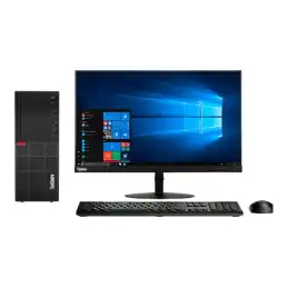 Lenovo ThinkCentre M720t 10SQ - Tour Core i7 9700 - jusqu'à 4.7 GHz - RAM 8 Go - SSD 512 Go - NVMe ... (10SQ007QFR)_9